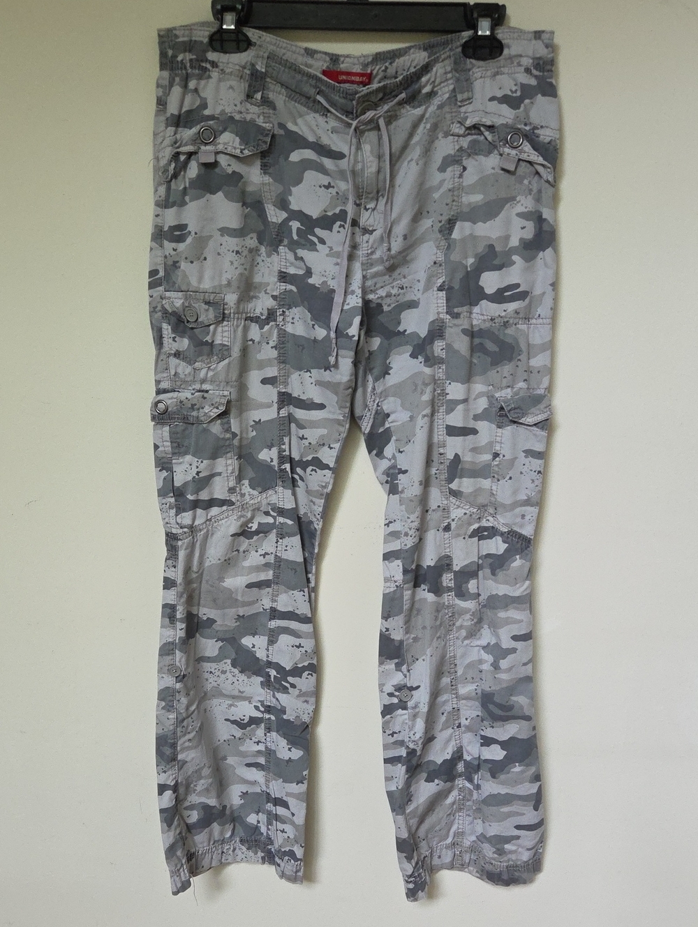 Union Bay Cargo Jogger Pants - Gray Camo